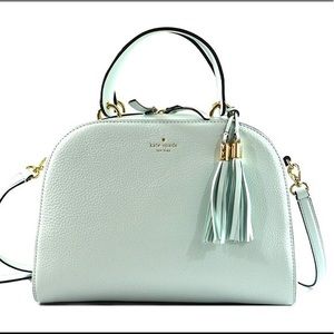 Kate Spade Bayley Atwood Place Leather Crossbody (blue)